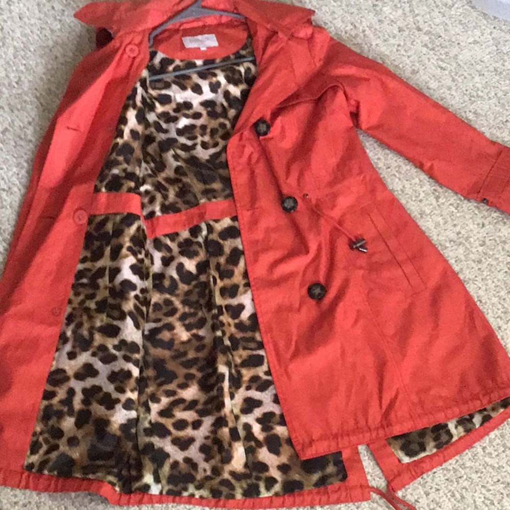Red Trench Coat